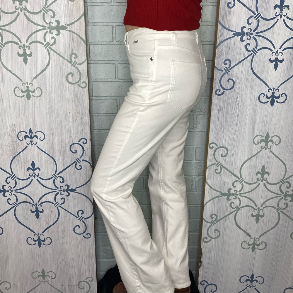Escada Sport ‘Kate’ White Flare Jeans Euro 36/US 6